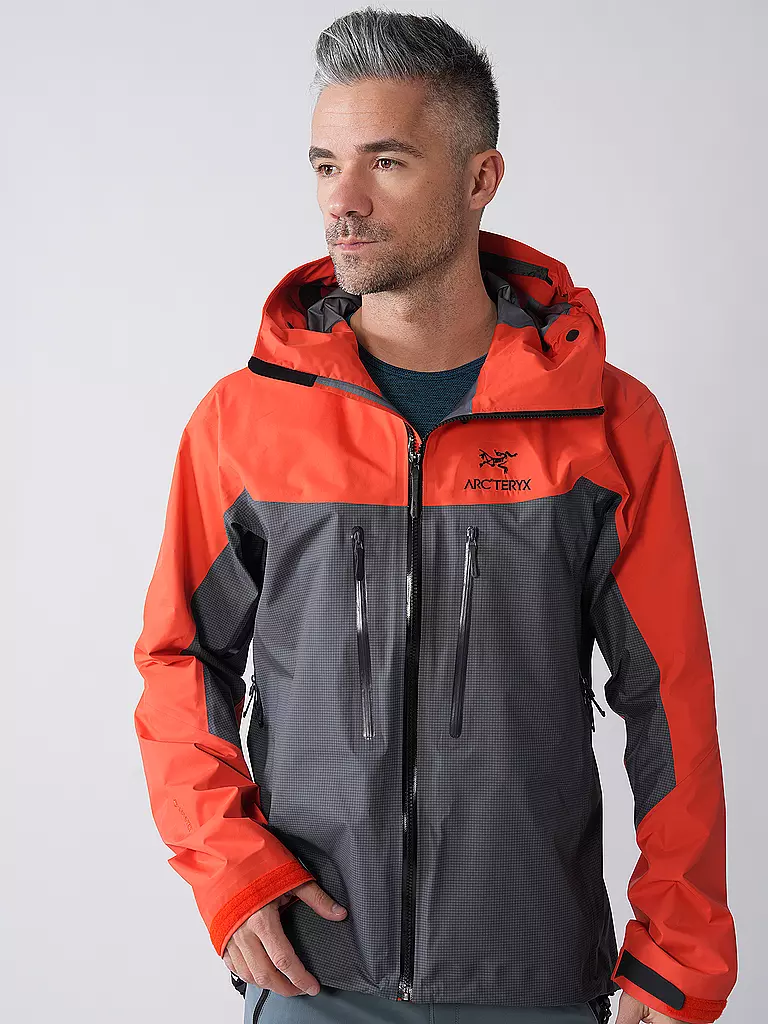 ARCTERYX | Herren Wanderjacke Alpha GTX Hoodie | rot