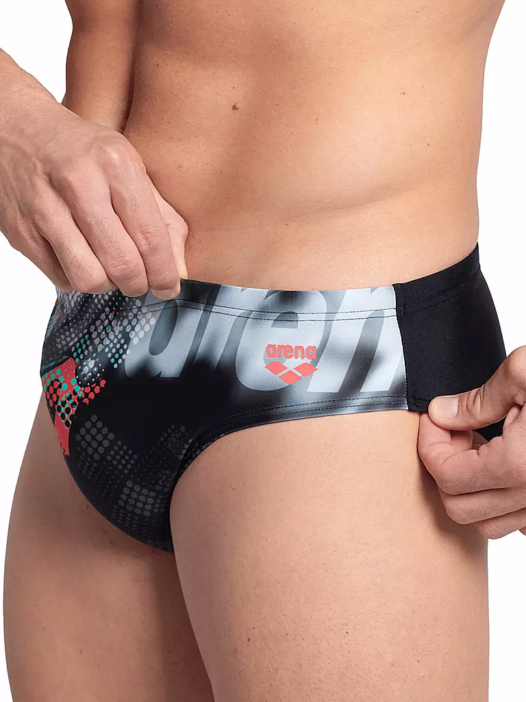 ARENA | Herren Badehose Splash Point | schwarz