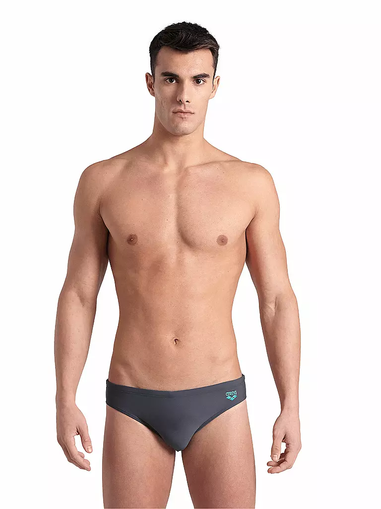 ARENA | Herren Badeslip Santamarias R | grau