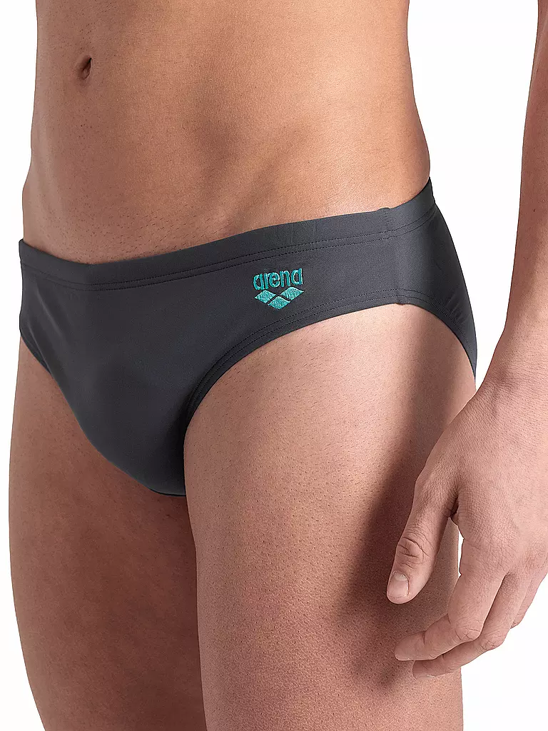 ARENA | Herren Badeslip Santamarias R | grau