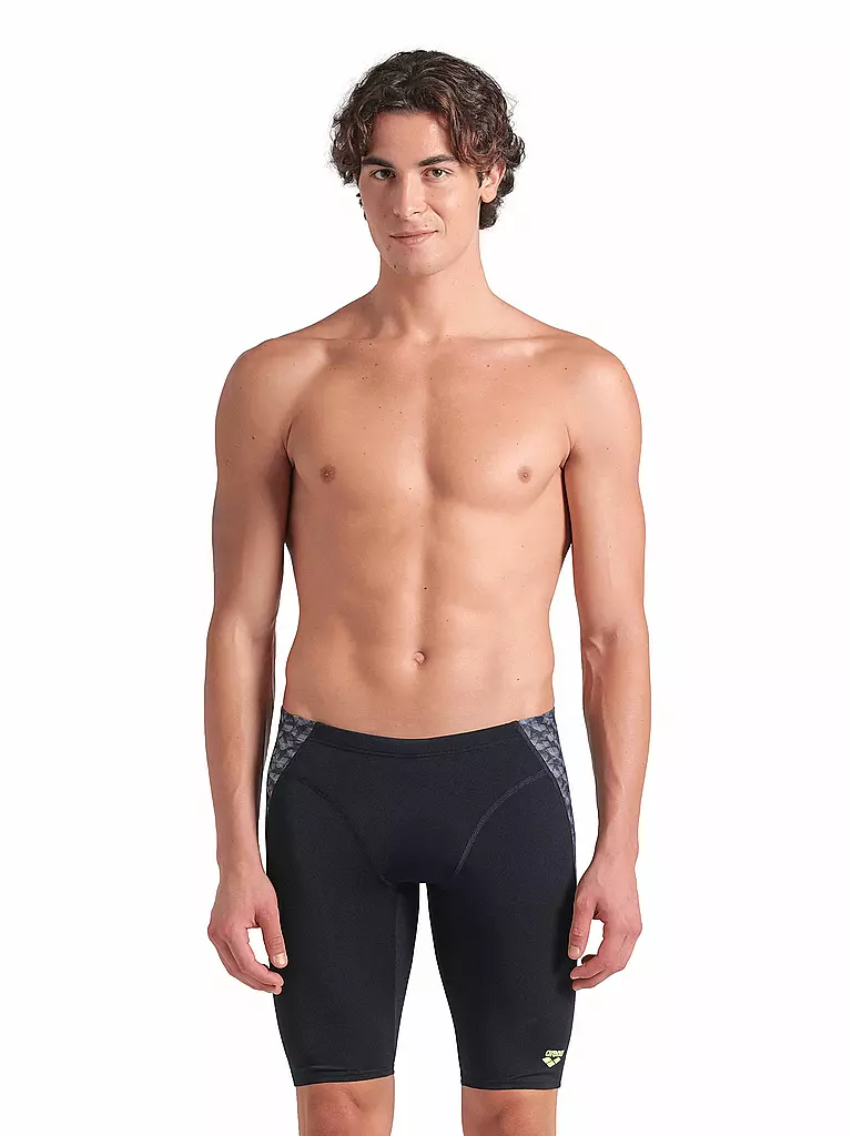 ARENA | Herren Beinbadehose Monogram | schwarz