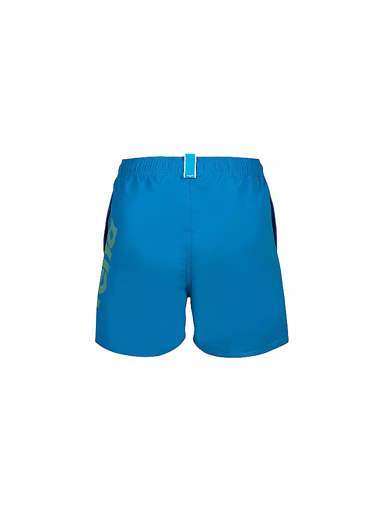 ARENA | Jungen Badeshort Fundamentals Logo | blau