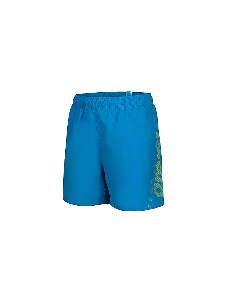 ARENA | Jungen Badeshort Fundamentals Logo | blau