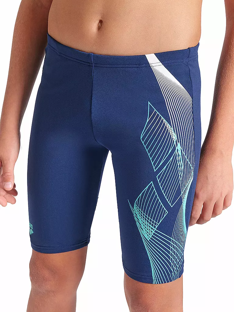 ARENA | Jungen Beinbadehose Jammer Sea Water | dunkelblau