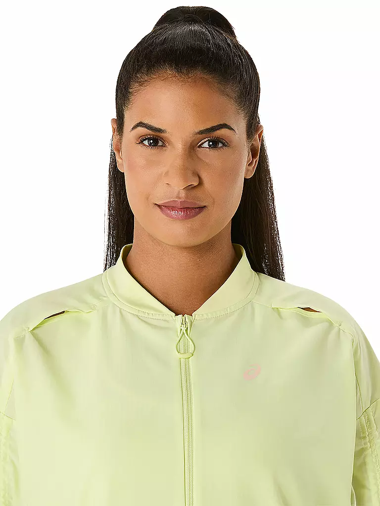 ASICS | Damen Laufjacke Nagino Run Adjustable | gelb