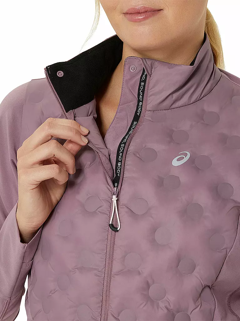 ASICS | Damen Laufjacke Road Winter | rosa