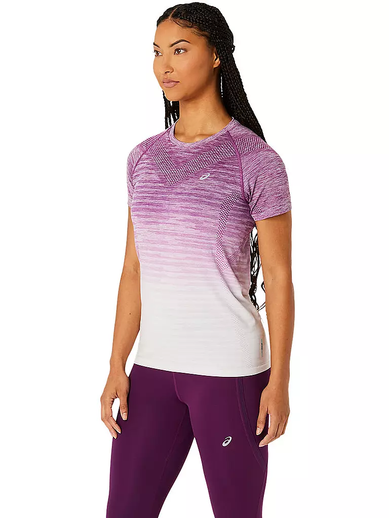 ASICS | Damen Laufshirt Seamless SS Top | lila