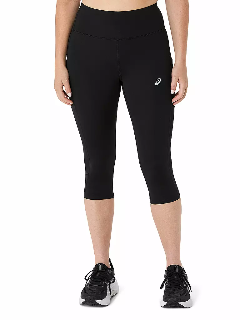 ASICS | Damen Tight Core Capri  | schwarz