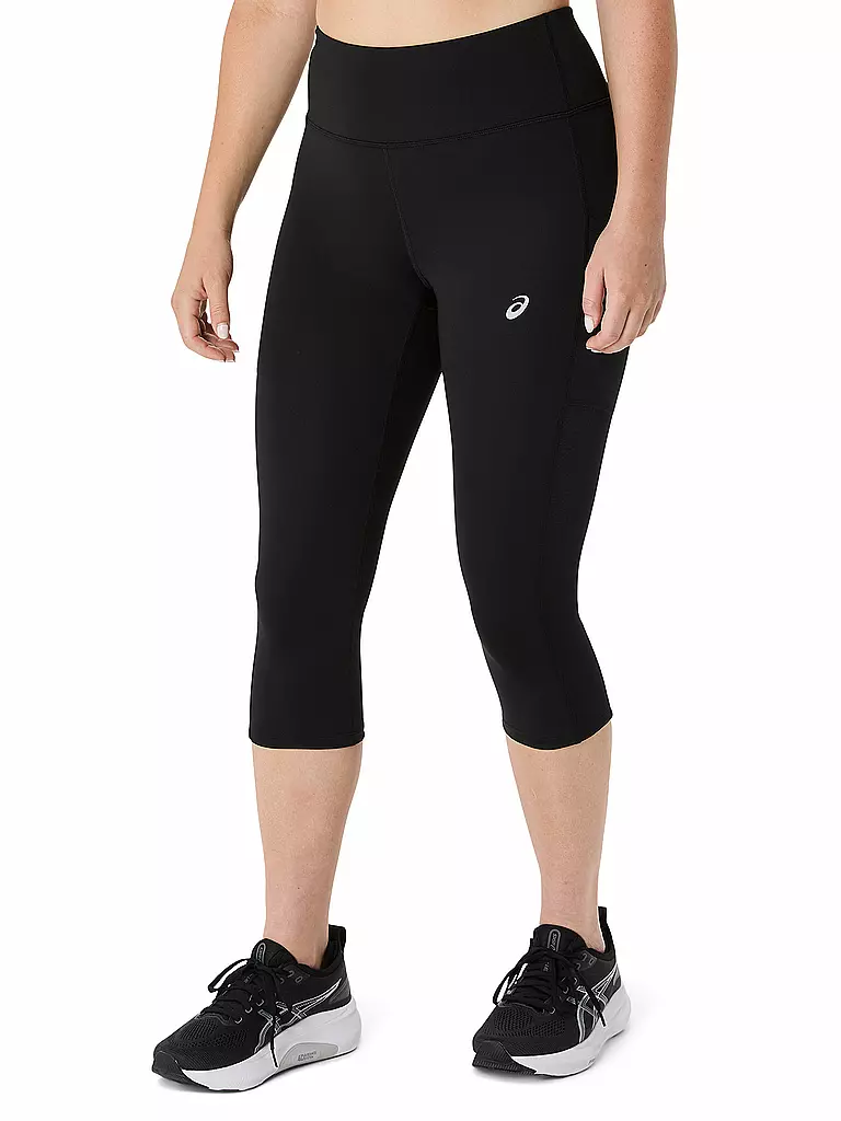 ASICS | Damen Tight Core Capri  | schwarz