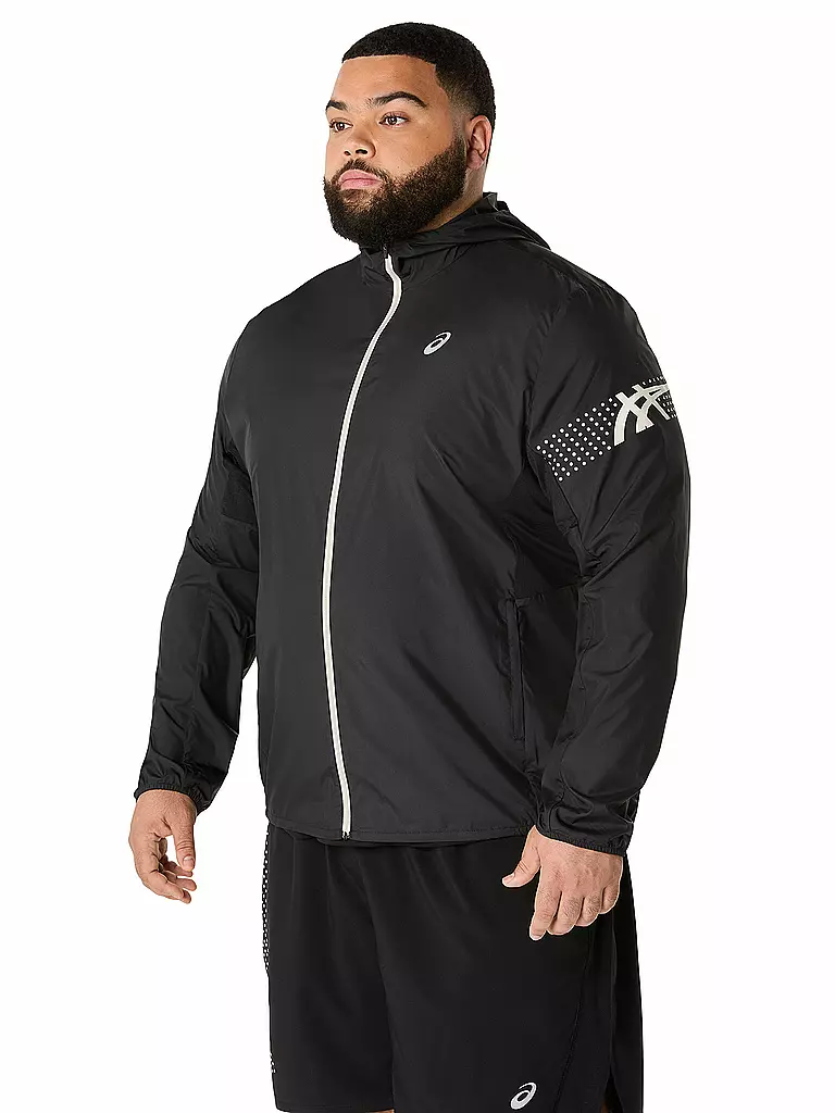 ASICS | Herren Laufjacke Icon | schwarz