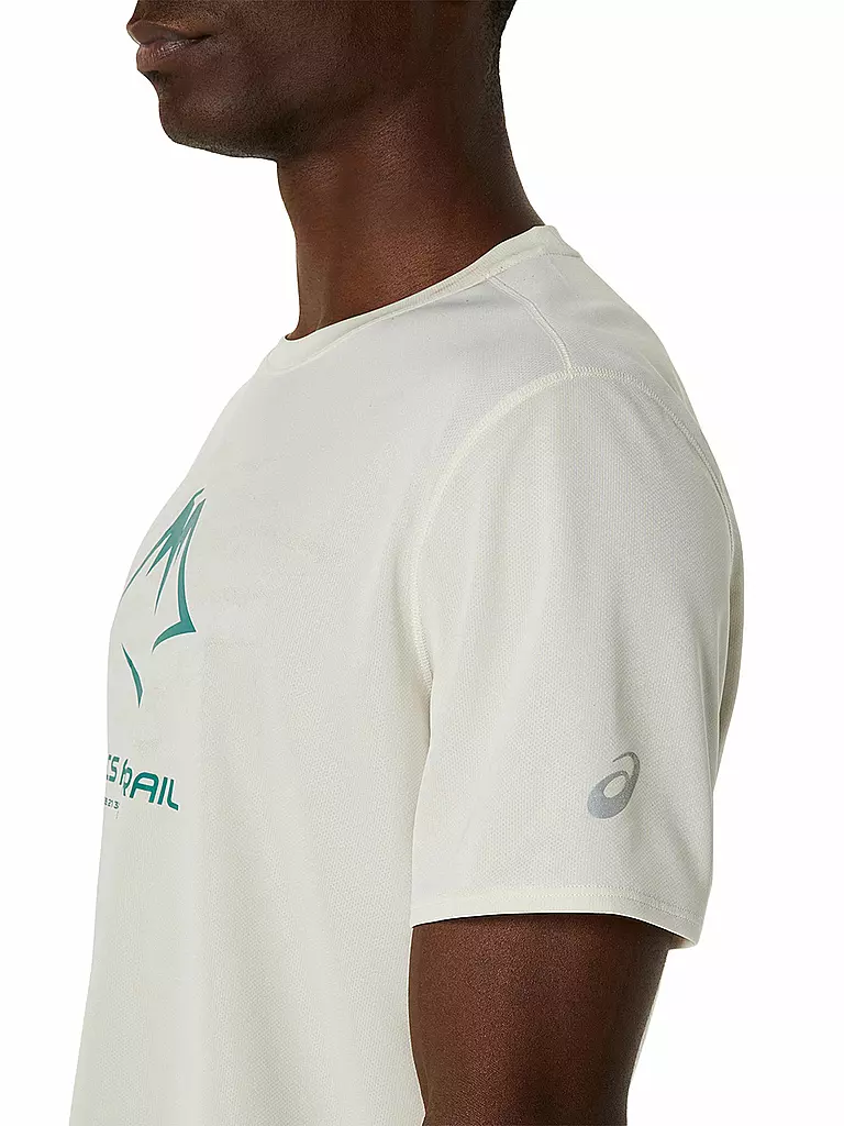 ASICS | Herren Laufshirt Fujitrail Logo SS Top | weiss