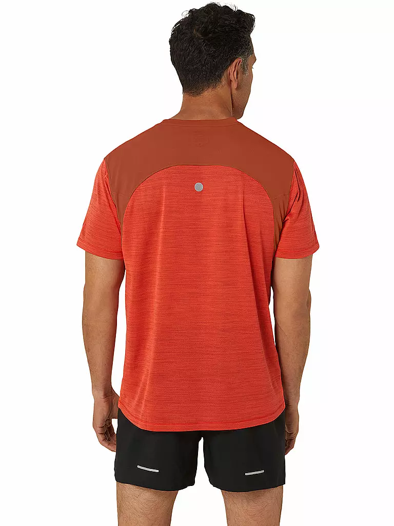 ASICS | Herren Laufshirt Road SS Top | rot