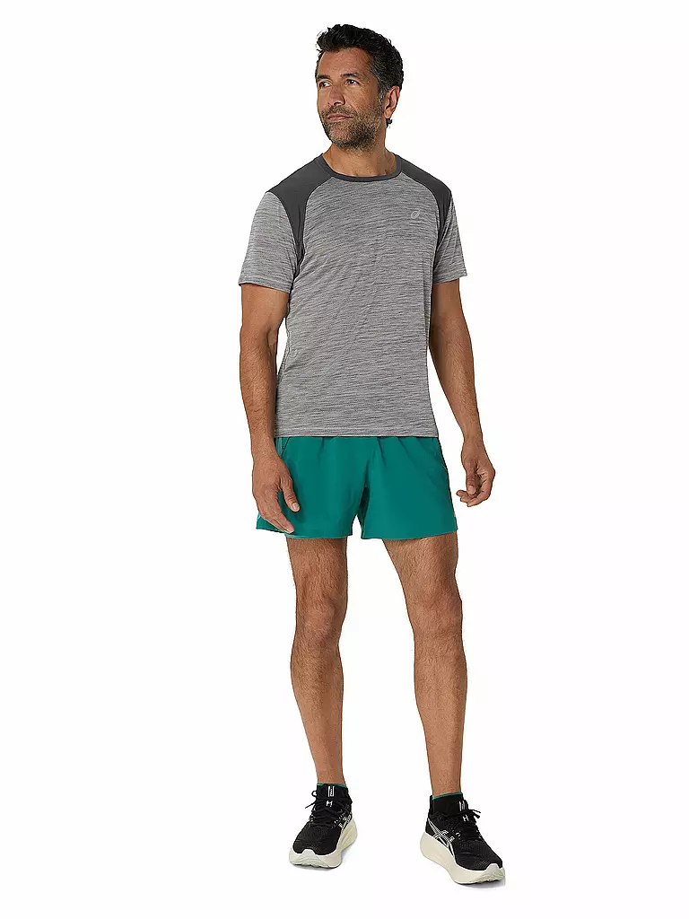 ASICS | Herren Laufshort Road 2in1 5in | petrol