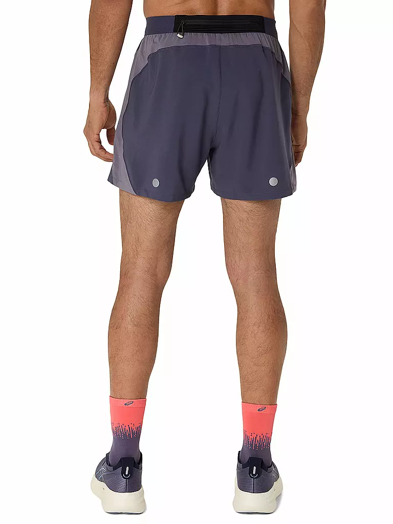 ASICS | Herren Laufshort Road 5inch | dunkelblau