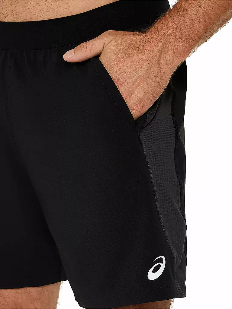 ASICS | Herren Laufshort Road 7inch | schwarz