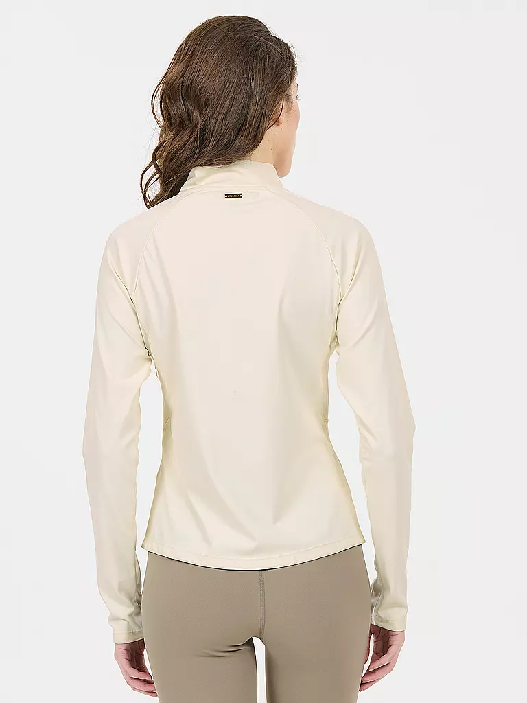 ATHLECIA | Damen Fitness Zipshirt Midory | creme