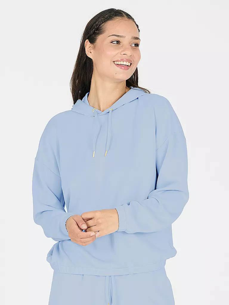 ATHLECIA | Damen Fitnesshoodie Namier | camel