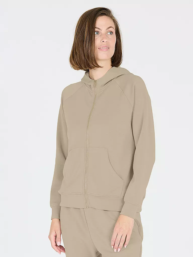 ATHLECIA | Damen Fitnessjacke Jacey | camel