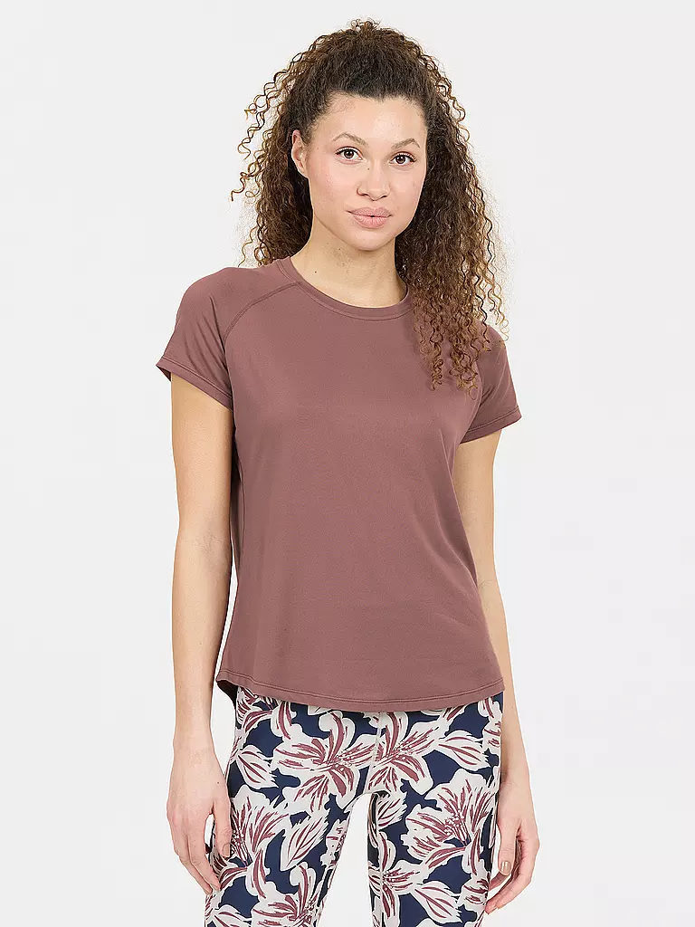 ATHLECIA | Damen Fitnessshirt Gaina | camel