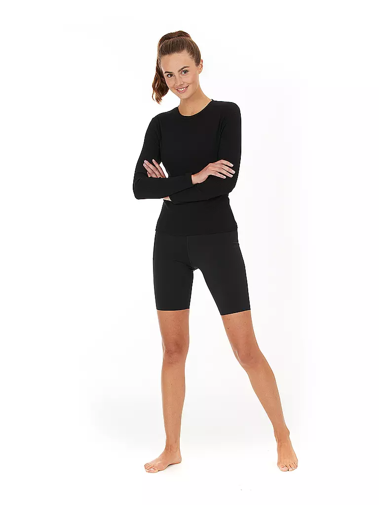 ATHLECIA | Damen Fitnessshirt Lankae | schwarz