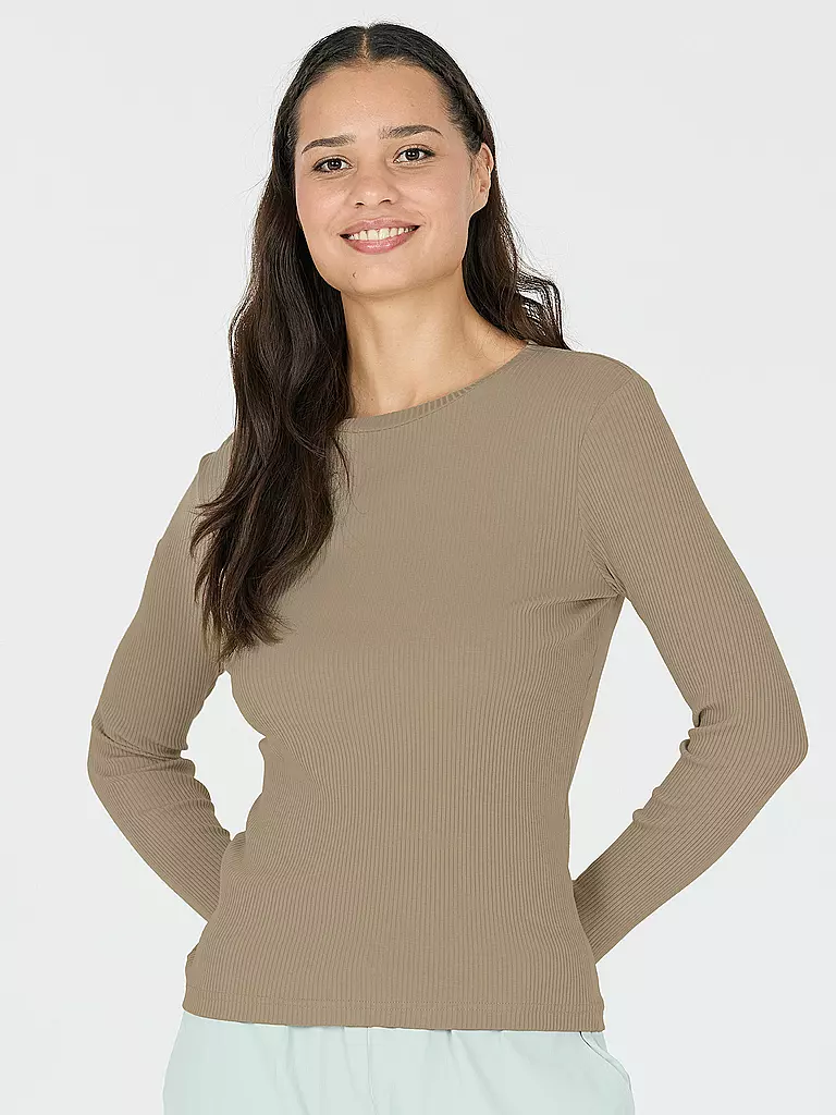 ATHLECIA | Damen Fitnessshirt Lankae | camel