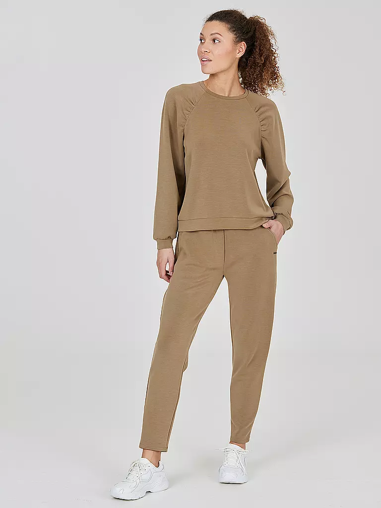 ATHLECIA | Damen Fitnesssweater Jillnana | camel