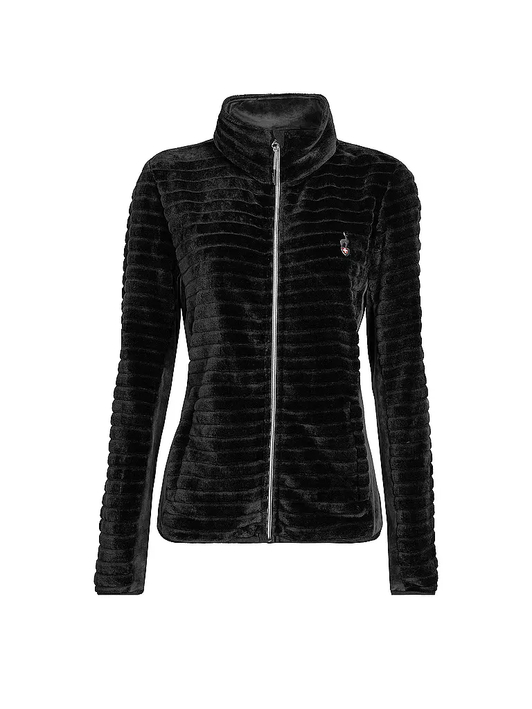 AULP | Damen Fleecejacke Verko | schwarz