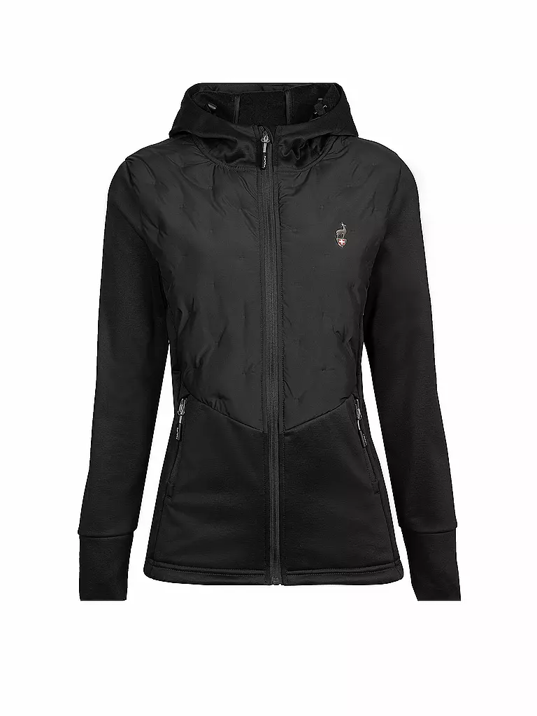 AULP | Damen Hybridjacke Volta | schwarz