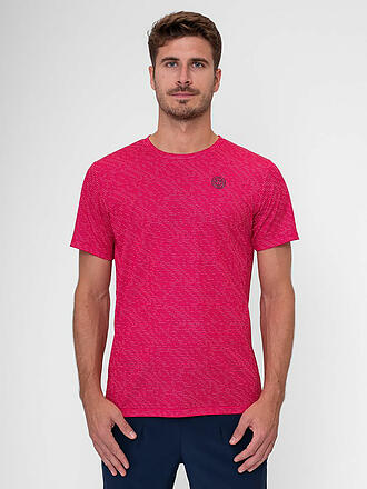 BIDI BADU | Herren Tennisshirt Wild Arts Crew Two Colored Tee