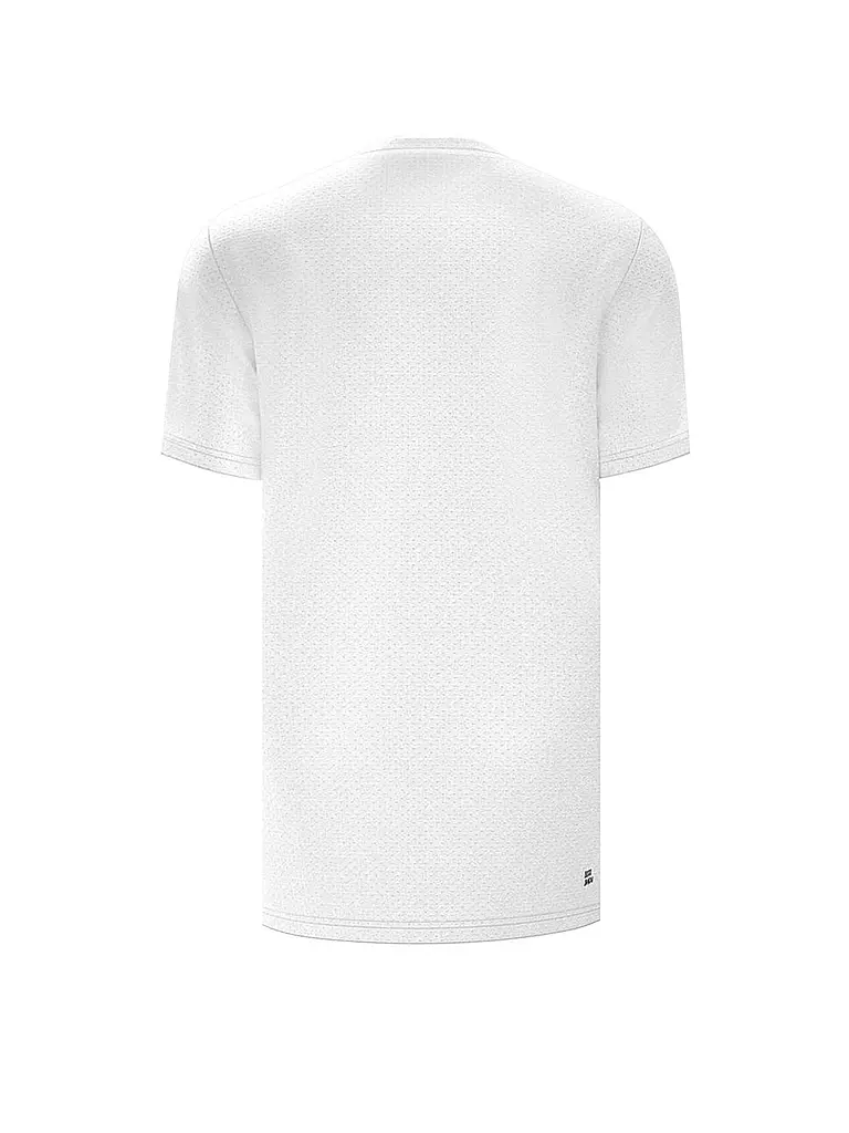 BIDI BADU | Herren Tennisshirt Crew | weiss