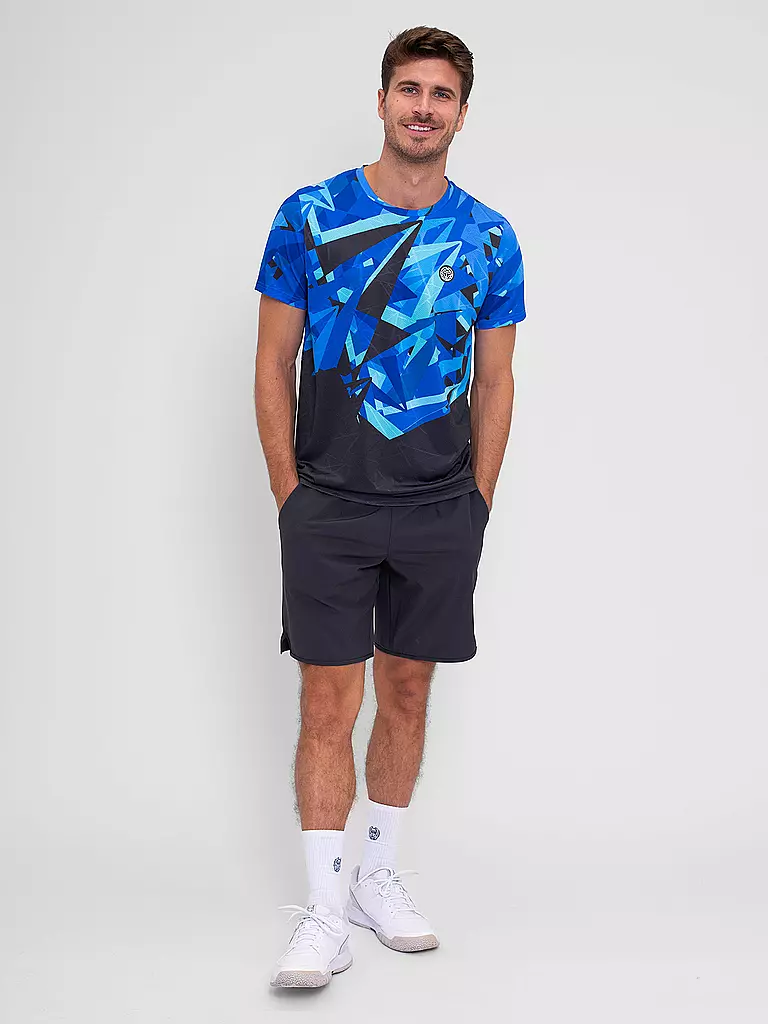 BIDI BADU | Herren Tennisshirt Spike | dunkelgrün