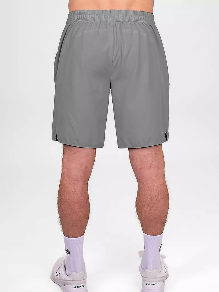 BIDI BADU | Herren Tennisshort Crew  | grau