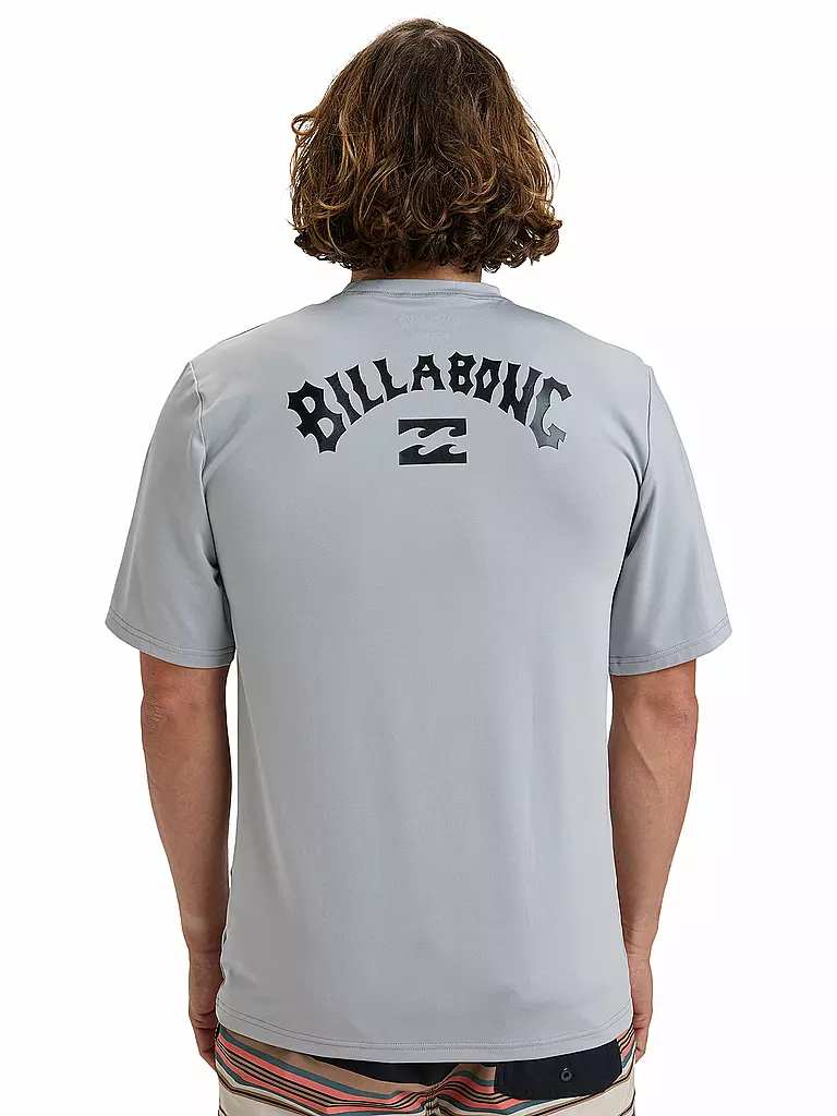 BILLABONG | Herren Lycrashirt Arch Wave | hellgrau