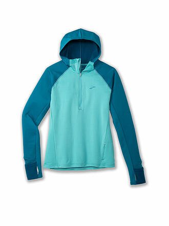 BROOKS | Damen Laufshirt Dash 1/2 Zip Hooded