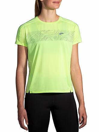 BROOKS | Damen Trail Laufshirt Print Free