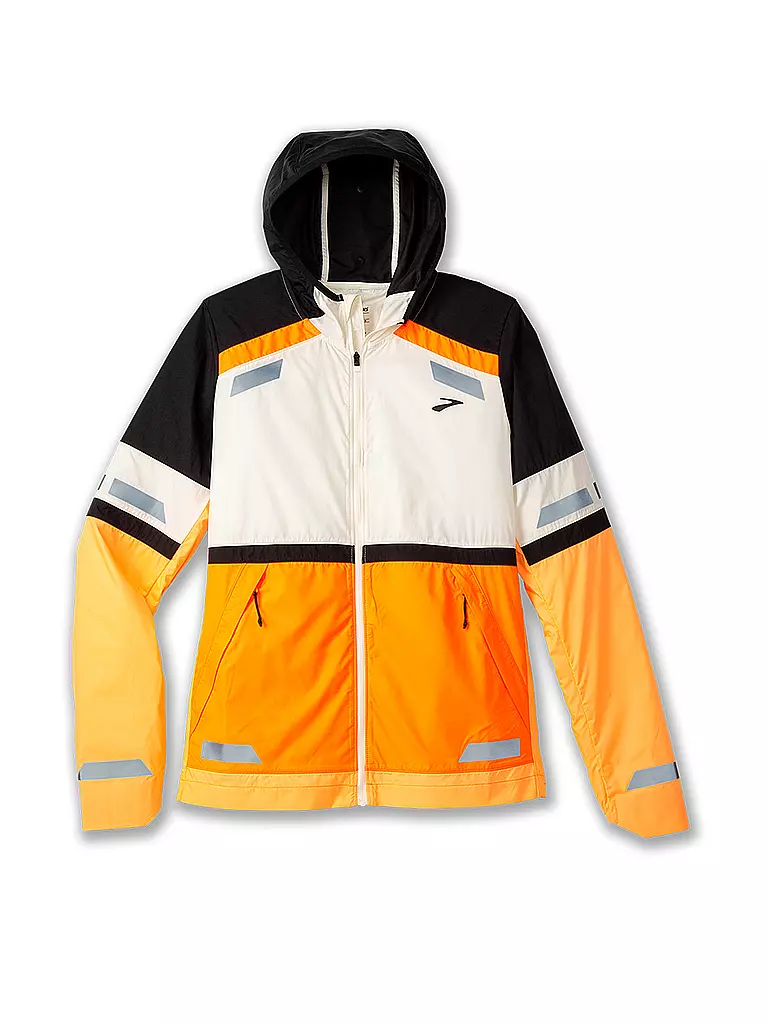 BROOKS | Damen Laufjacke Run Visible 2.0 | orange