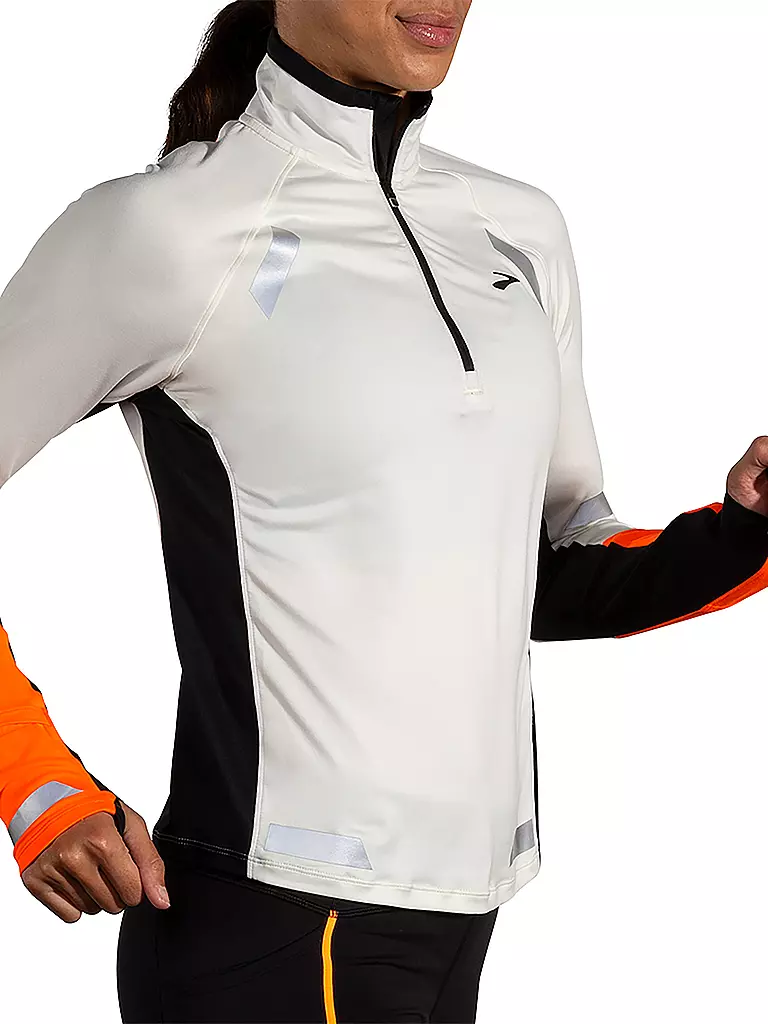 BROOKS | Damen Laufshirt Run Visible  | orange