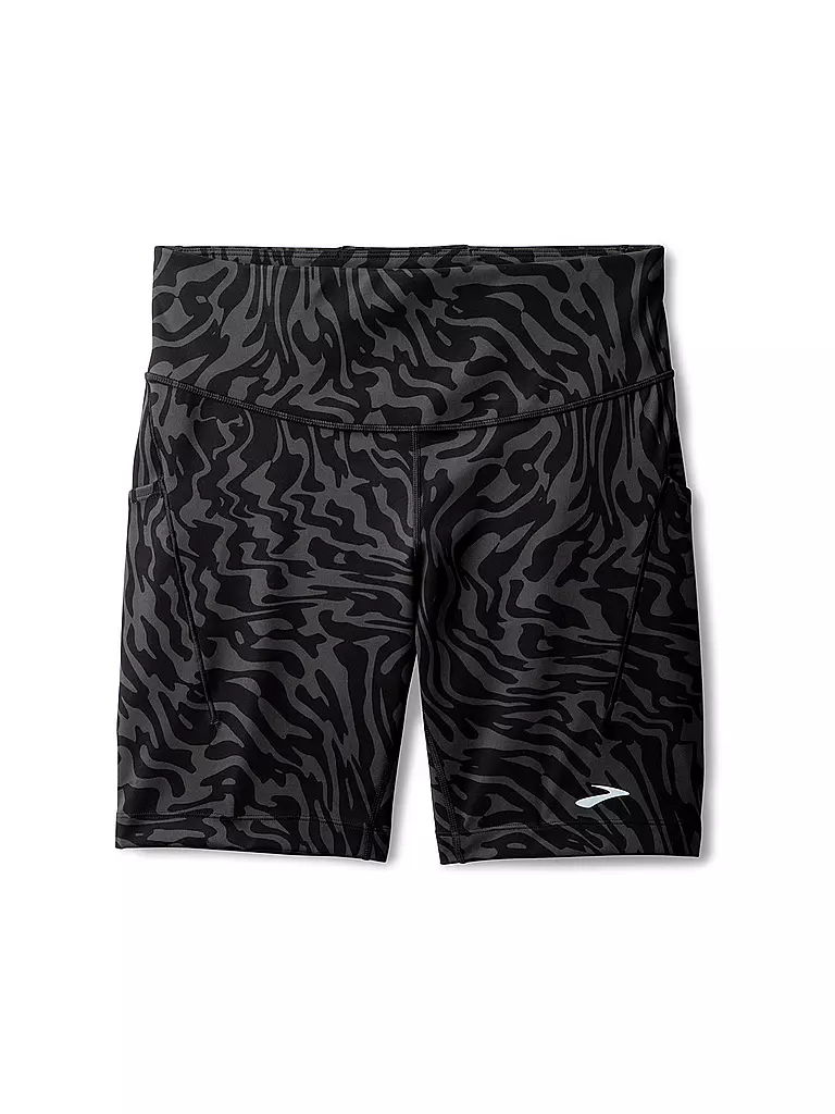 BROOKS | Damen Laufshorttight Spark 8" | schwarz