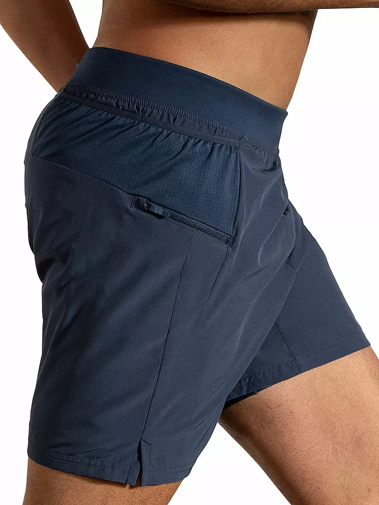 BROOKS | Herren 2in1 Laufshort Sherpa 7" | dunkelblau