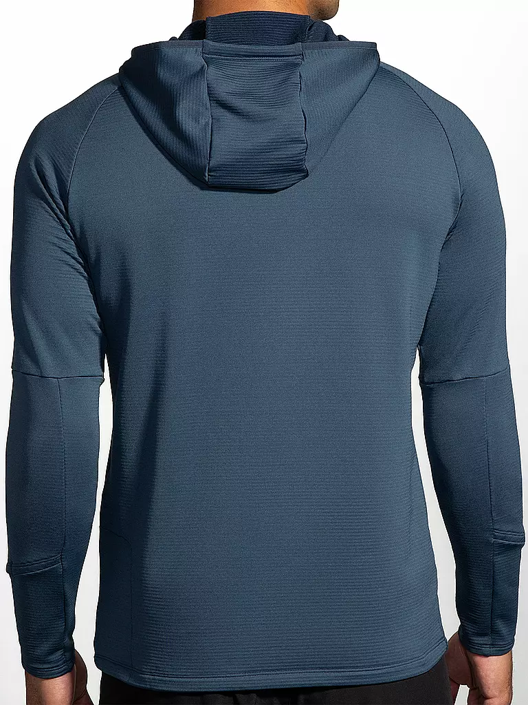 BROOKS | Herren Laufhoodie Notch Thermal Hoodie 2.0 | dunkelblau