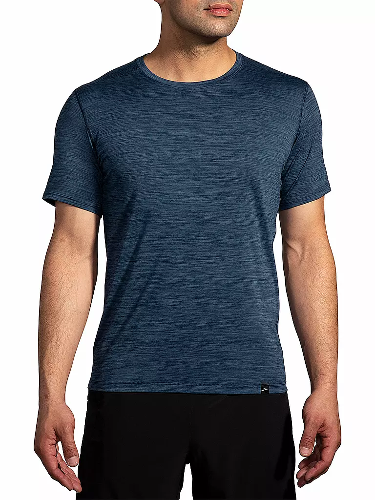 BROOKS | Herren Laufshirt Luxe | dunkelblau