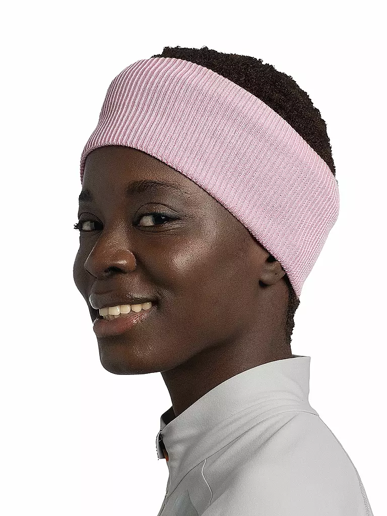 BUFF | Stirnband CrossKnit  | rosa