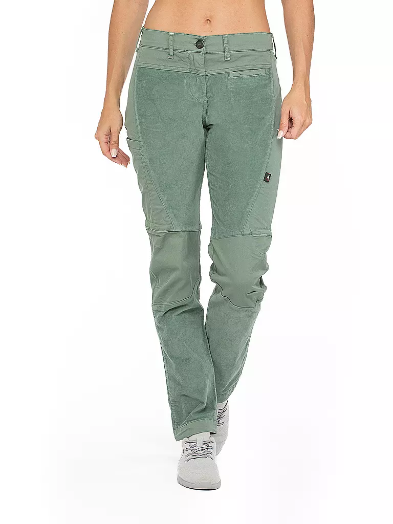 CHILLAZ | Damen Kletterhose Waldhorn | olive