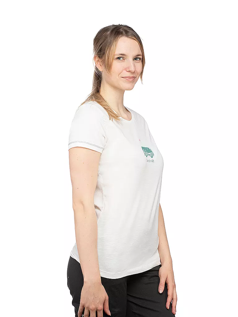 CHILLAZ | Damen Klettershirt Gandia Time to Chill | weiss