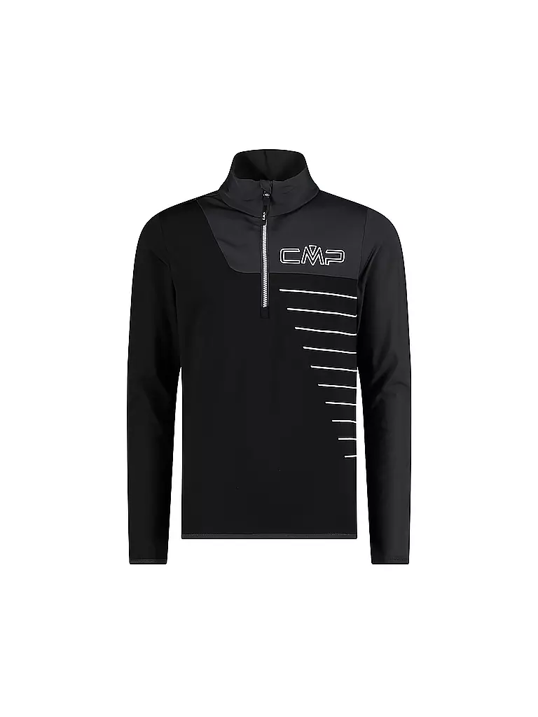 CMP | Jungen Unterzieh Zipshirt Softtech | schwarz