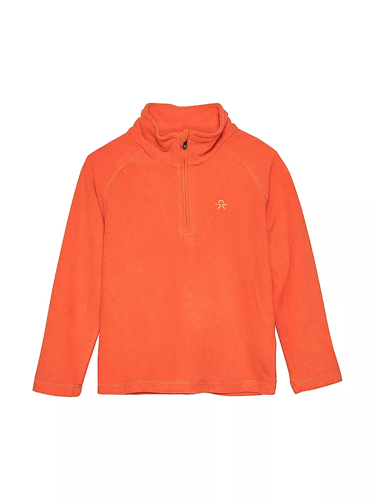 COLOR KIDS | Kinder Fleecepullover Solid | orange