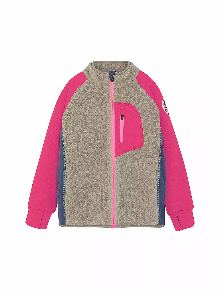 COLOR KIDS | Mädchen Fleecejacke | pink