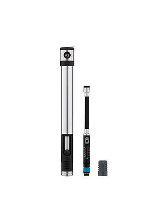 CRANKBROTHERS | Fahrrad Minipumpe Klic HV mit CO2-Adapter+Manometer