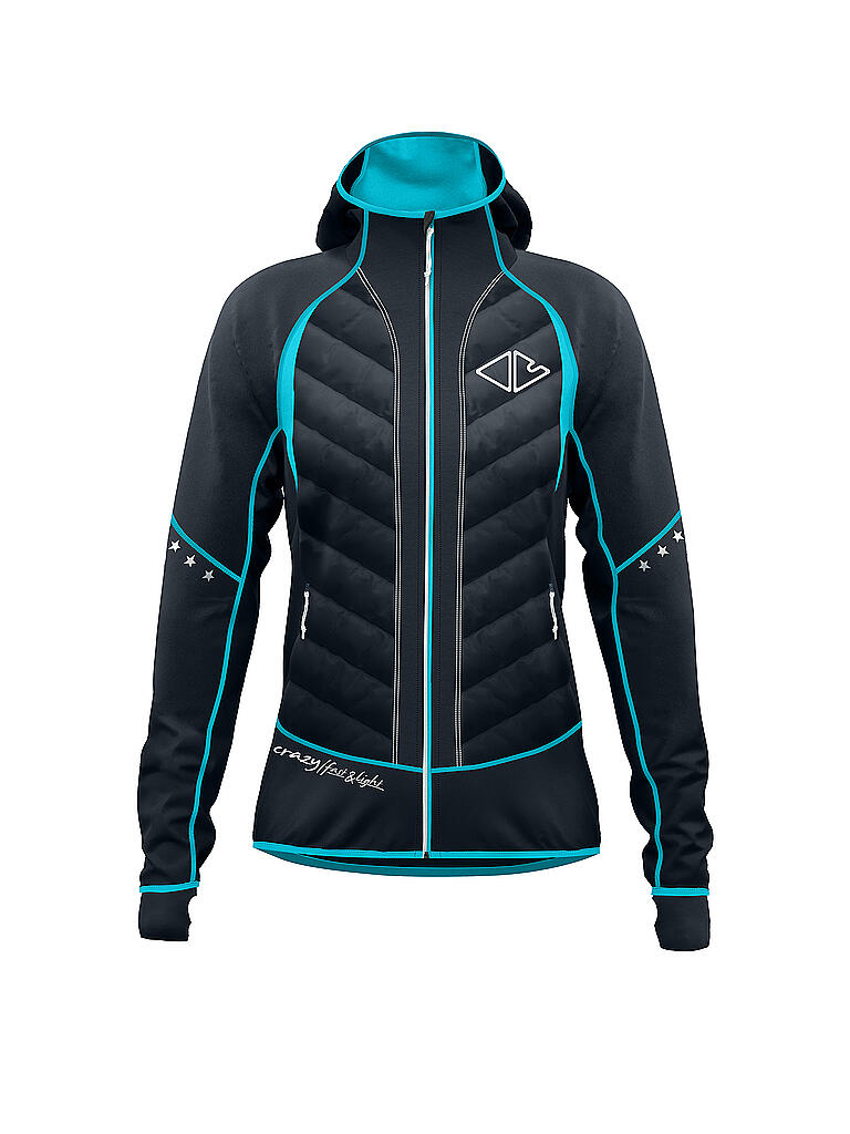 CRAZY Damen Touren Isojacke Alpinstar 3D Blau