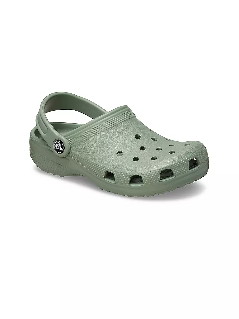 CROCS | Kinder Badepantoffel Classic Clog | olive